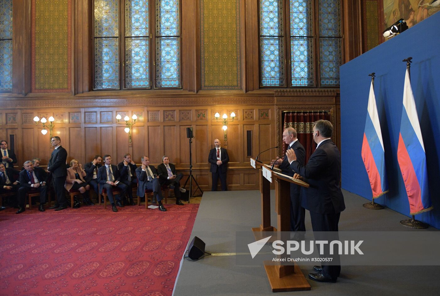 Russian President Vladimir Putin's visit to Hungary