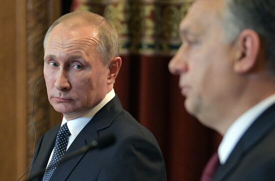 Russian President Vladimir Putin's visit to Hungary