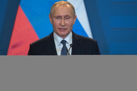Russian President Vladimir Putin's visit to Hungary
