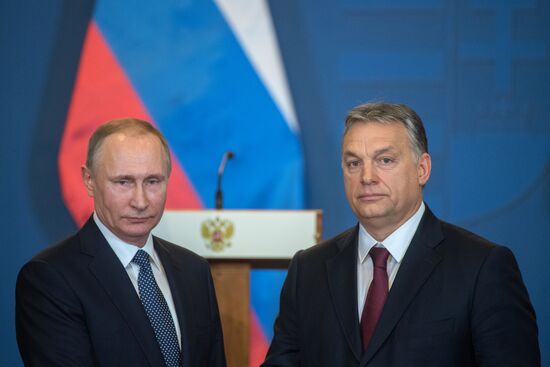 Russian President Vladimir Putin's visit to Hungary
