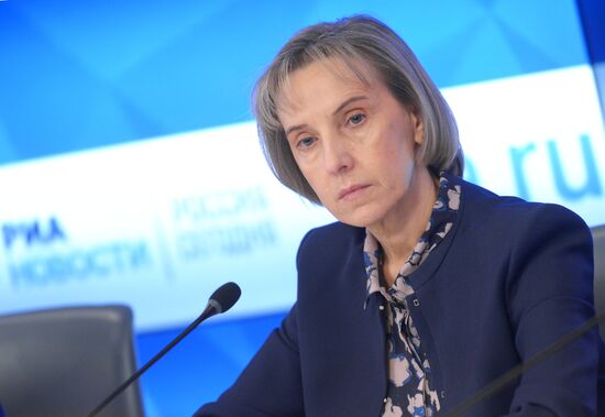 Press conference devoted to results of program entitled Increasing Qualification of Engineers in 2015-2016