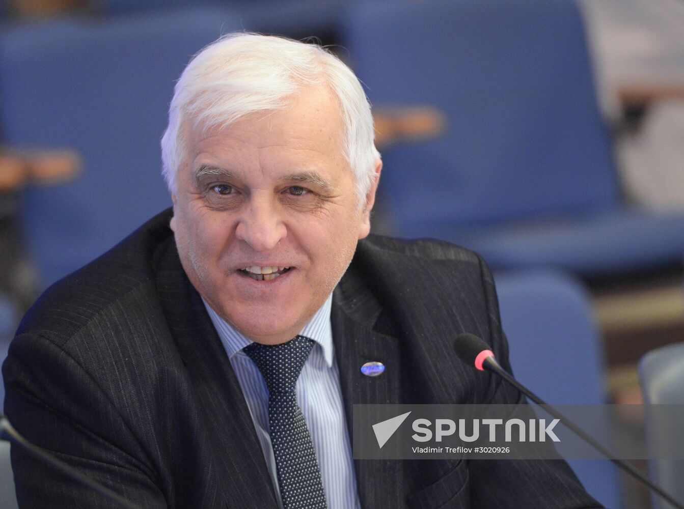 Press conference devoted to results of program entitled Increasing Qualification of Engineers in 2015-2016