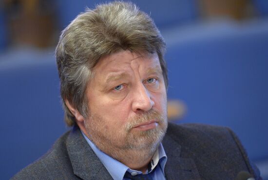 Press conference devoted to results of program entitled Increasing Qualification of Engineers in 2015-2016