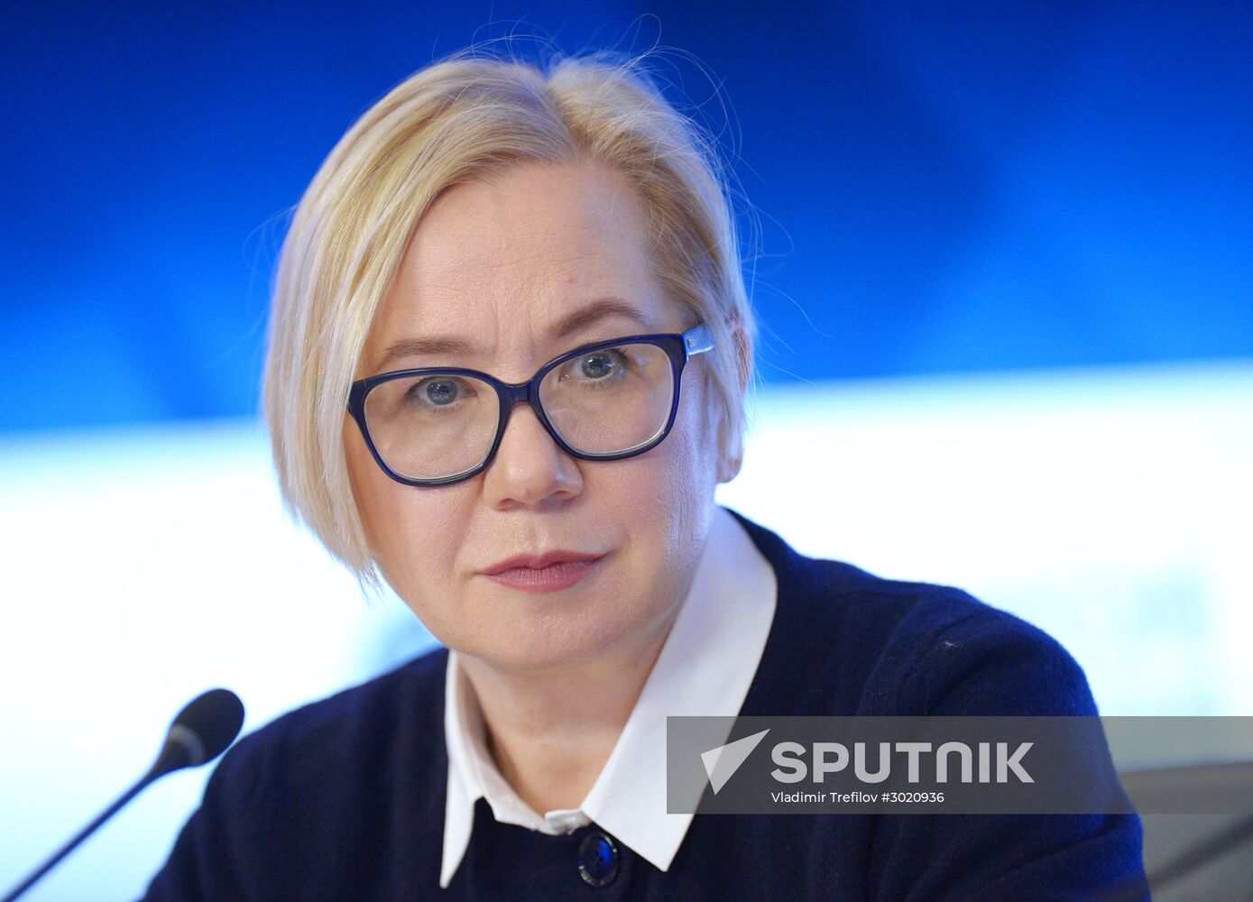 Press conference devoted to results of program entitled Increasing Qualification of Engineers in 2015-2016