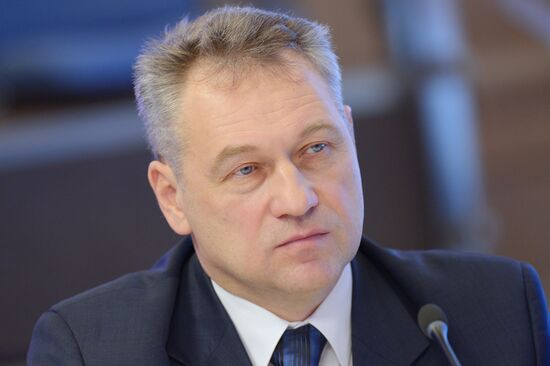 Press conference devoted to results of program entitled Increasing Qualification of Engineers in 2015-2016