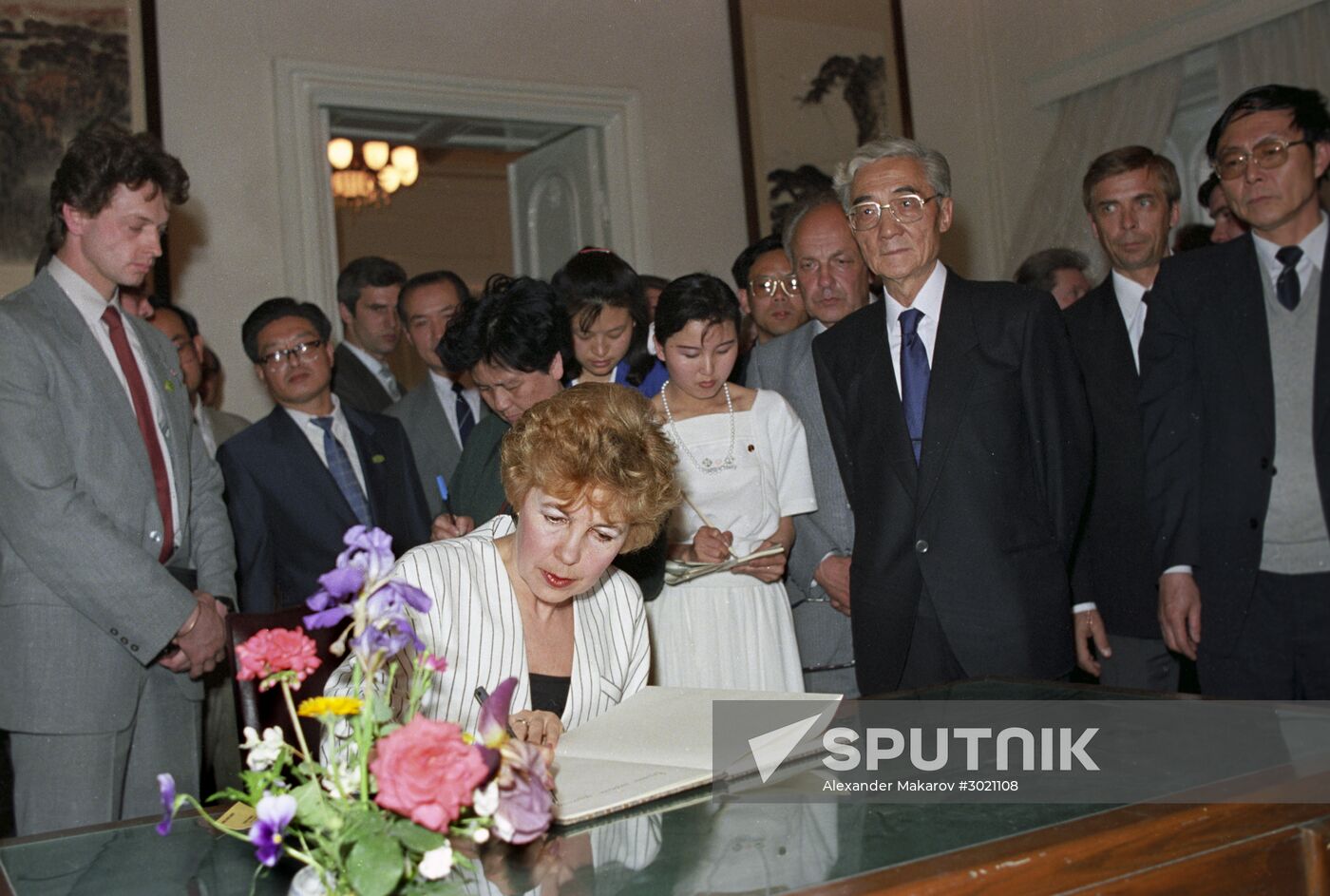 Mikhail Gorbachev's visit to China