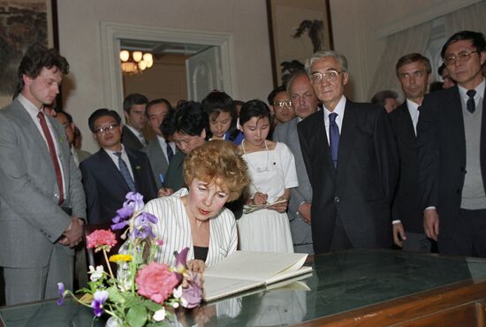 Mikhail Gorbachev's visit to China