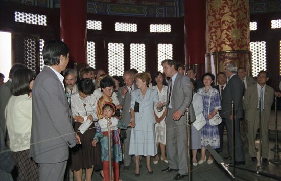 Mikhail Gorbachev's visit to China