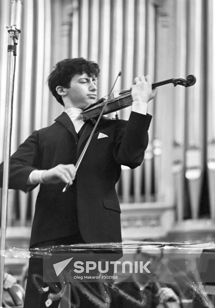 Violinist Vladimir Spivakov