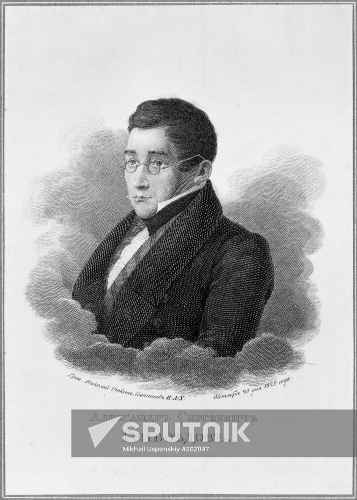 Russian diplomat and poet Alexander Griboyedov