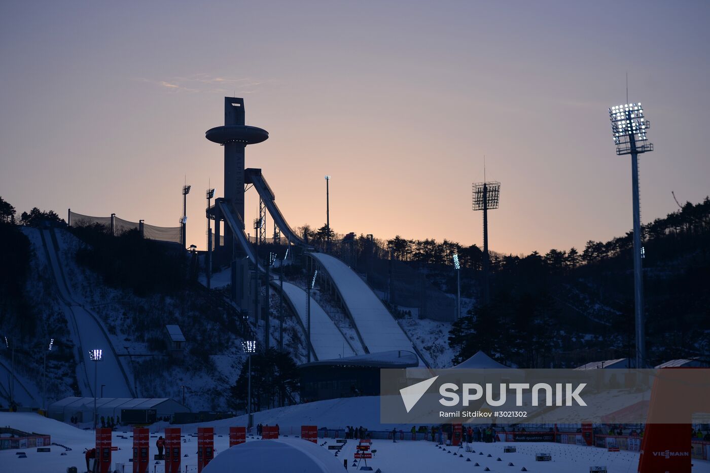 Alpensia ski jumping park