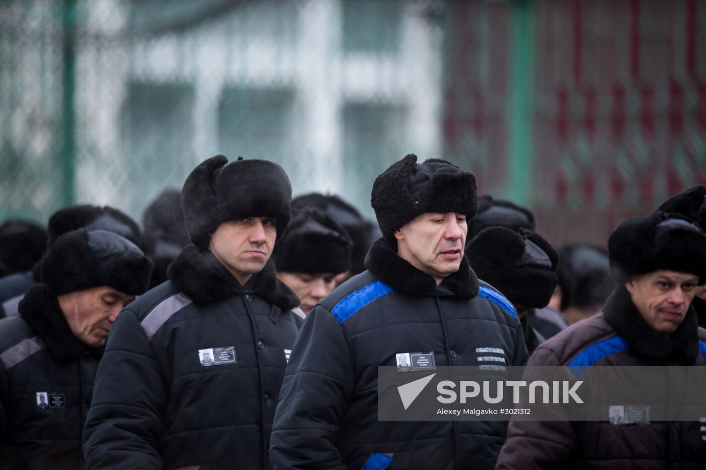 Ice hockey at penitentiary in Omsk