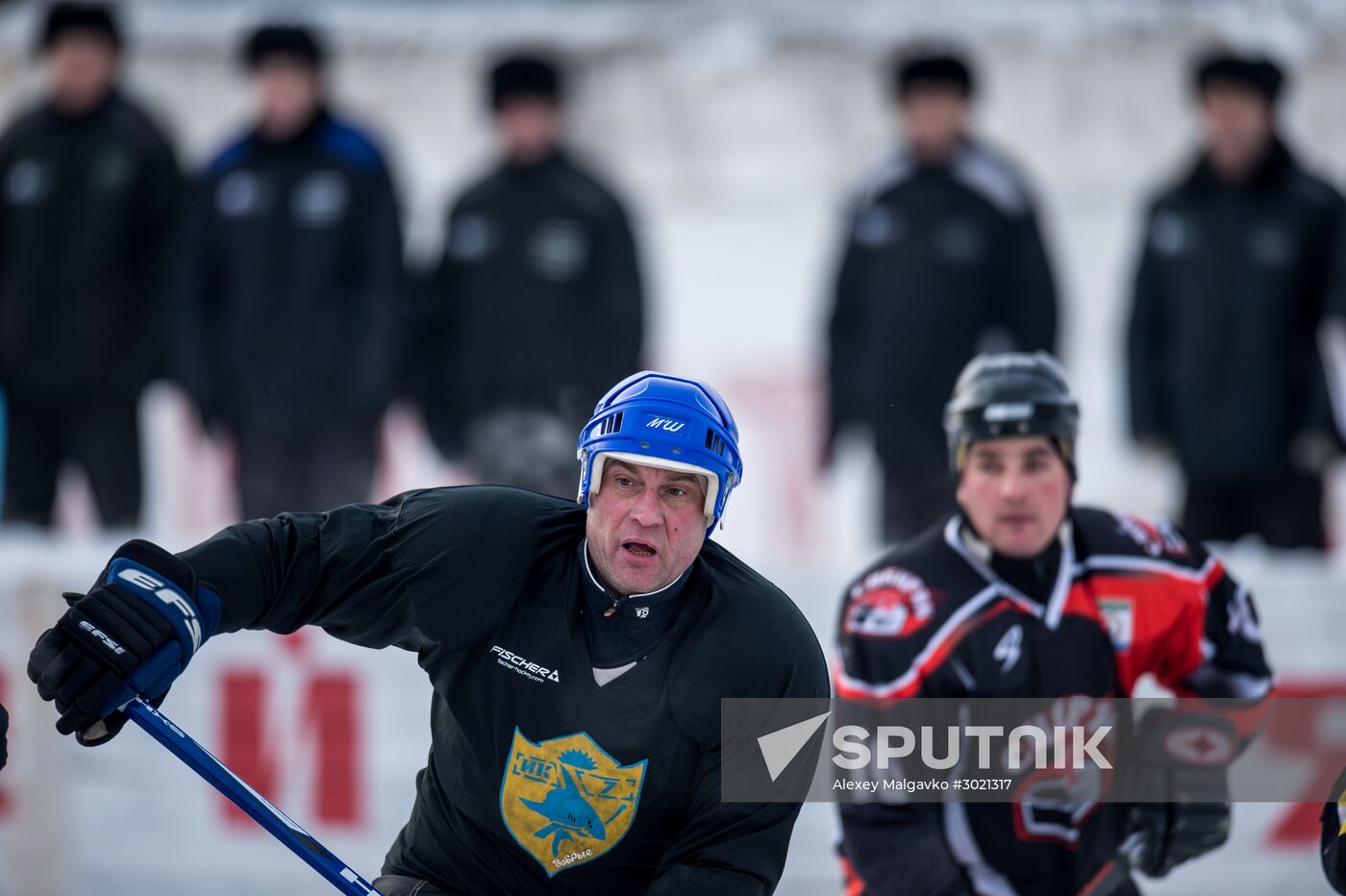 Ice hockey at penitentiary in Omsk