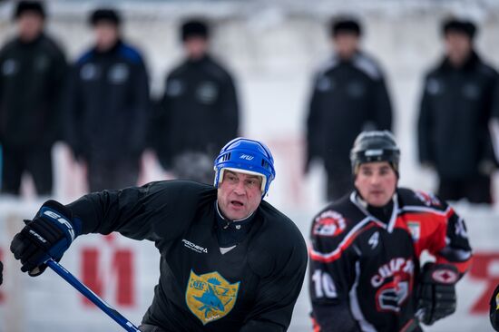 Ice hockey at penitentiary in Omsk