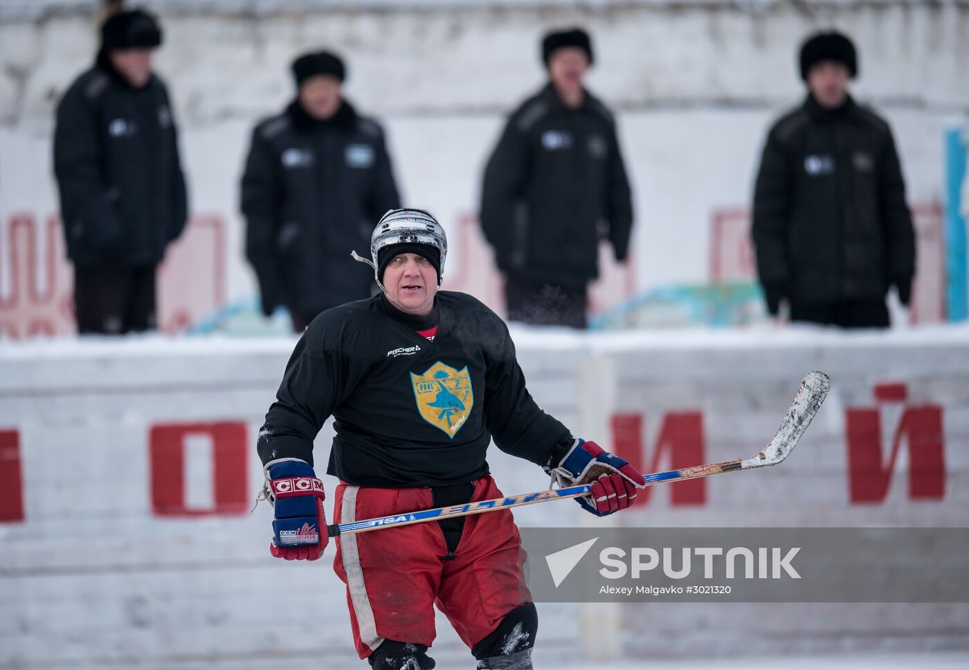 Ice hockey at penitentiary in Omsk