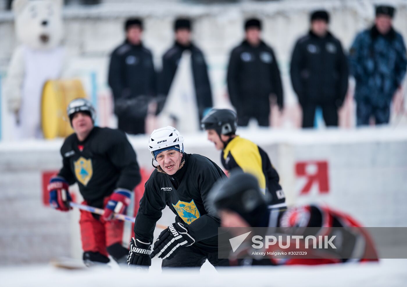 Ice hockey at penitentiary in Omsk
