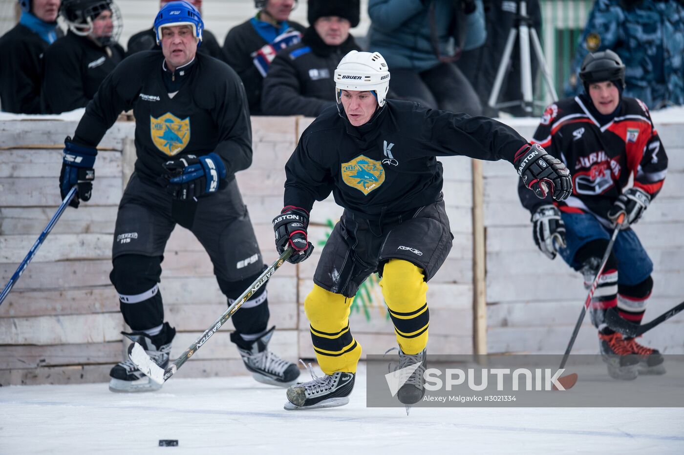 Ice hockey at penitentiary in Omsk