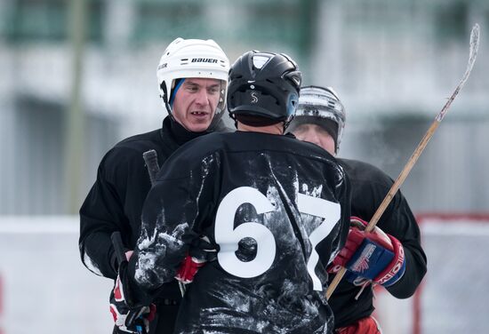 Ice hockey at penitentiary in Omsk