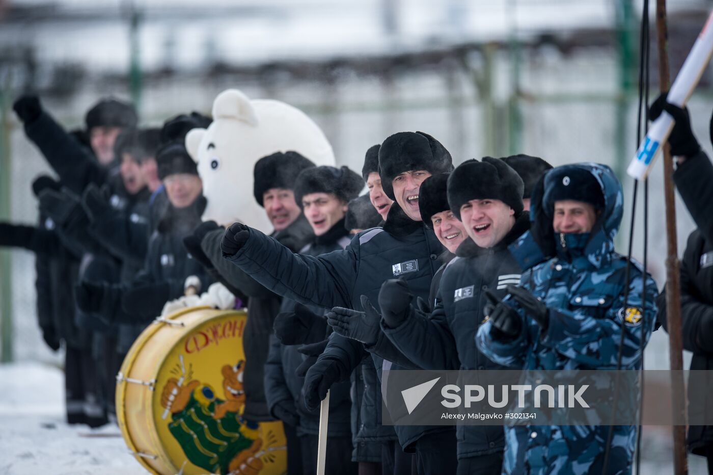 Ice hockey at penitentiary in Omsk