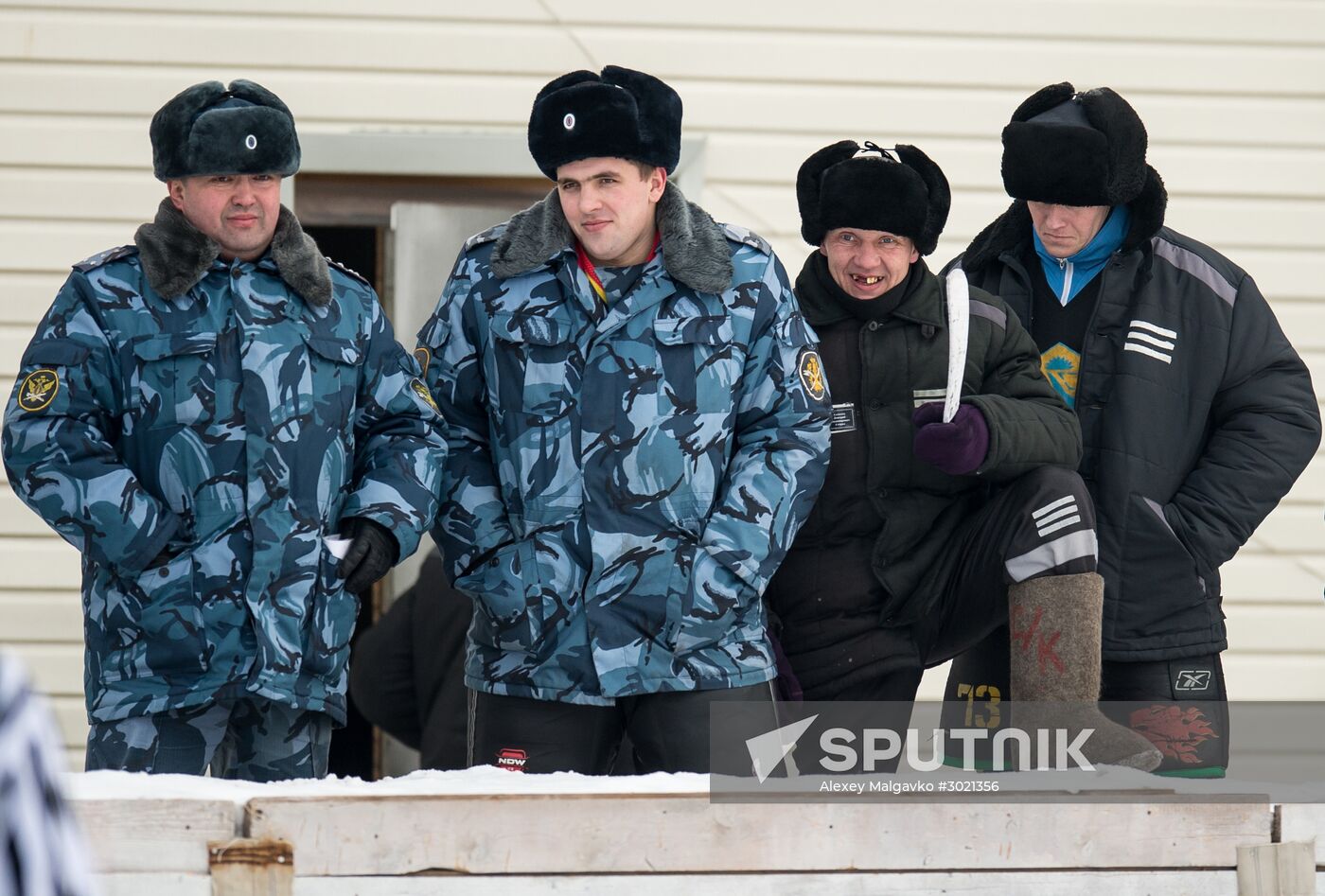 Ice hockey at penitentiary in Omsk
