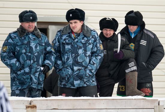 Ice hockey at penitentiary in Omsk
