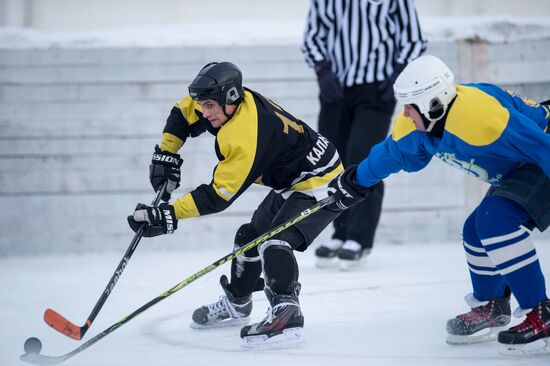 Ice hockey at penitentiary in Omsk