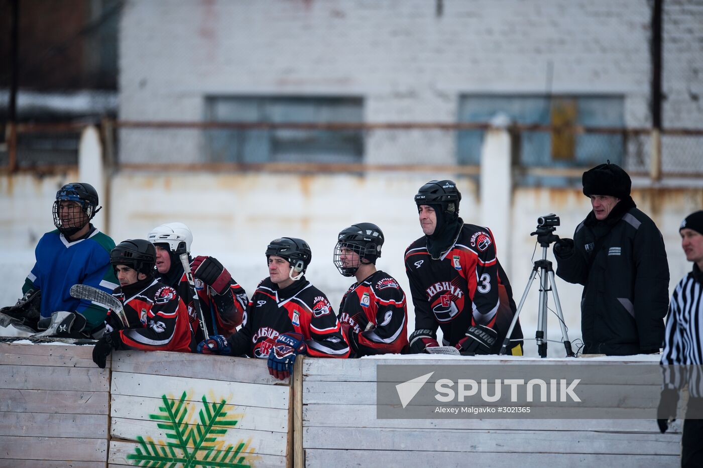 Ice hockey at penitentiary in Omsk