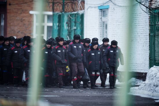 Ice hockey at penitentiary in Omsk