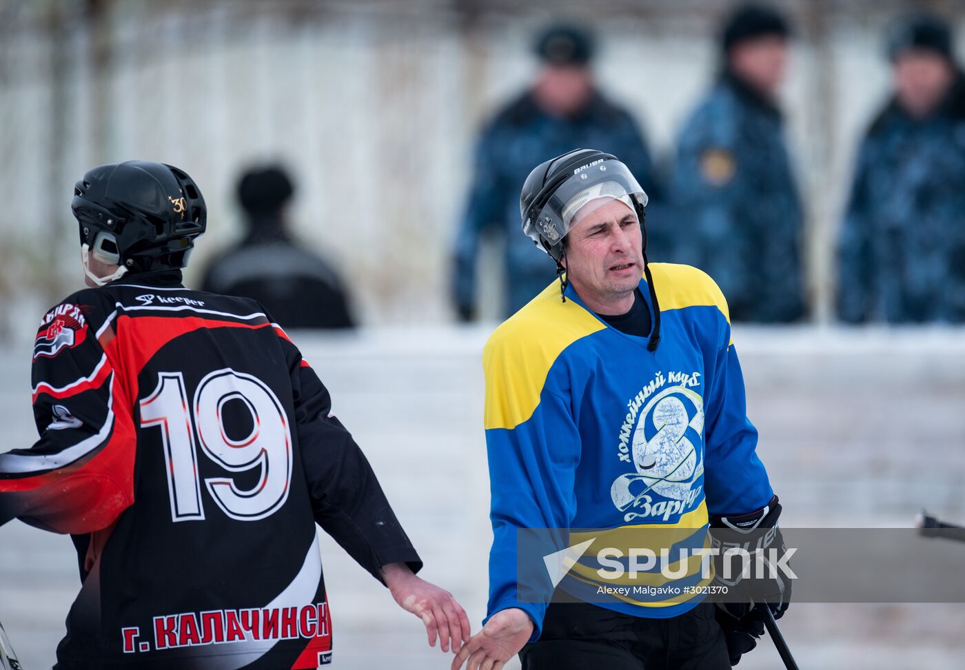 Ice hockey at penitentiary in Omsk