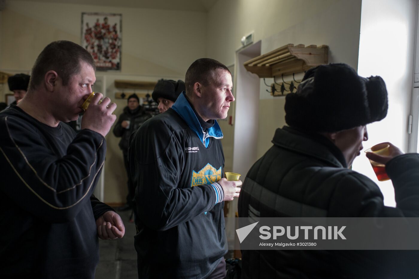 Ice hockey at penitentiary in Omsk