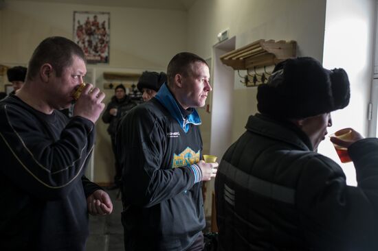 Ice hockey at penitentiary in Omsk