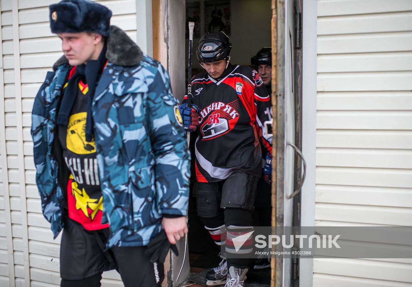 Ice hockey at penitentiary in Omsk
