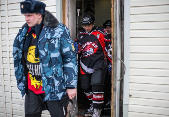 Ice hockey at penitentiary in Omsk