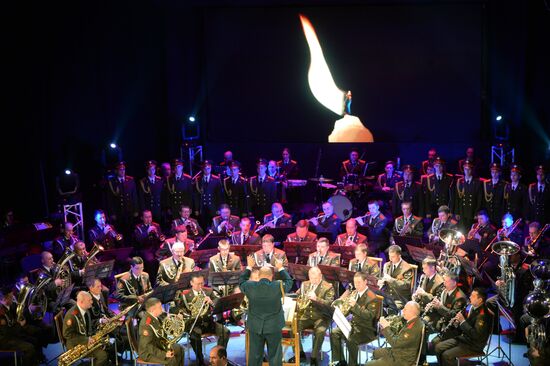 Central Military District song company and orchestra give concert in memory of Alexandrov Song and Dance Company