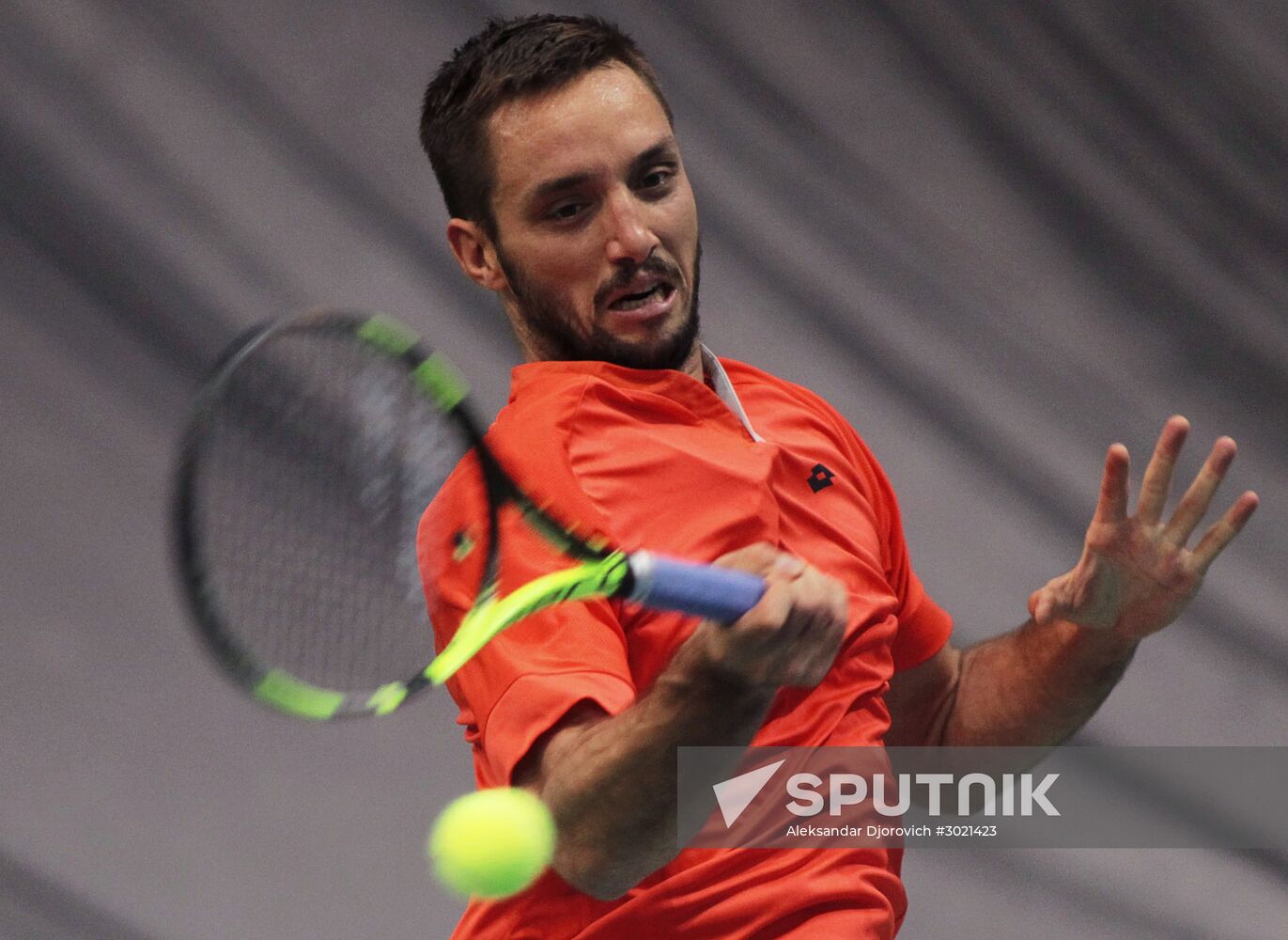 Tennis. Davis Cup. Serbia vs. Russia. Day One