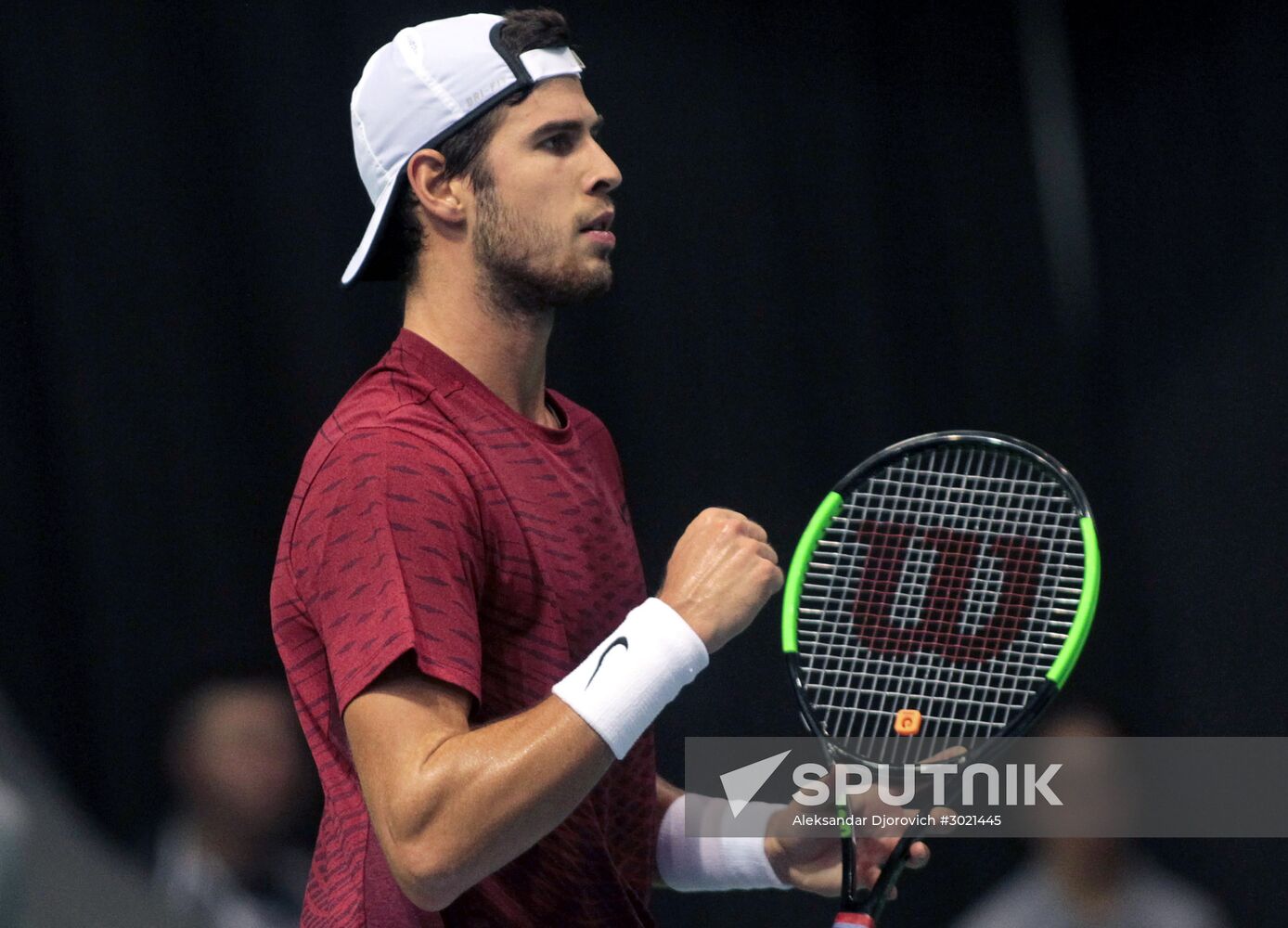 Tennis. Davis Cup. Serbia vs. Russia. Day One