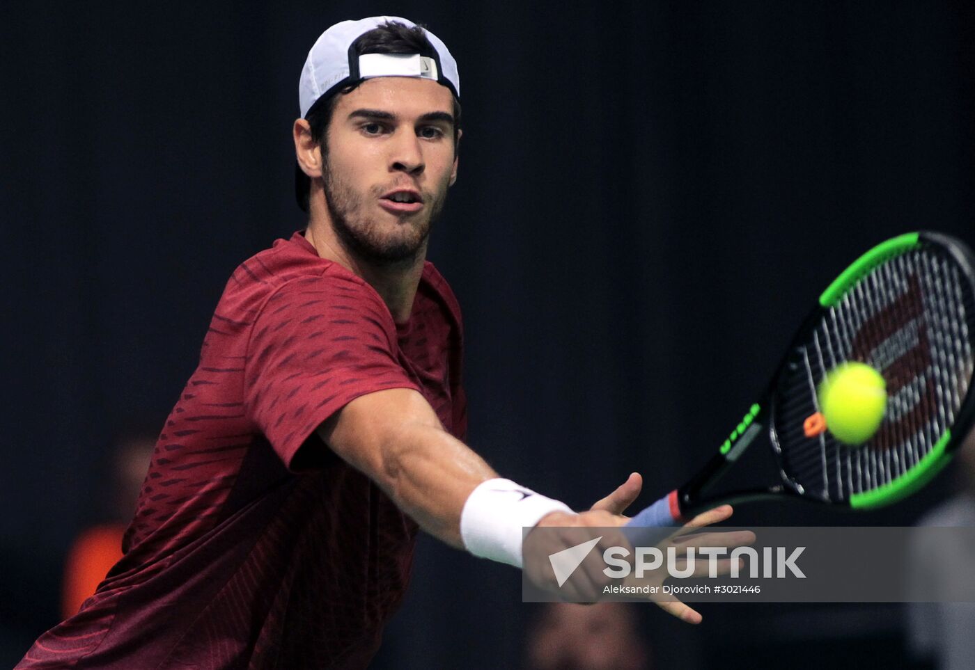 Tennis. Davis Cup. Serbia vs. Russia. Day One
