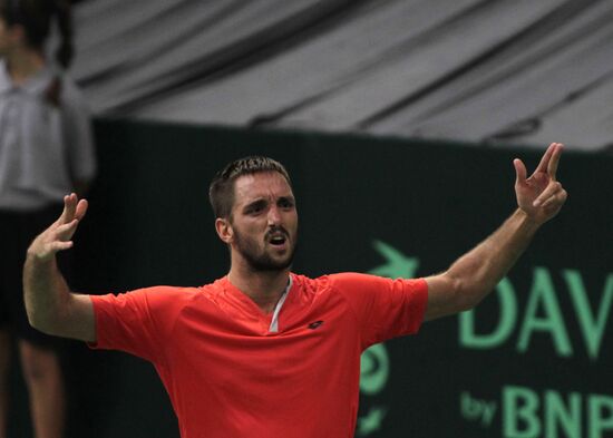 Tennis. Davis Cup. Serbia vs. Russia. Day One
