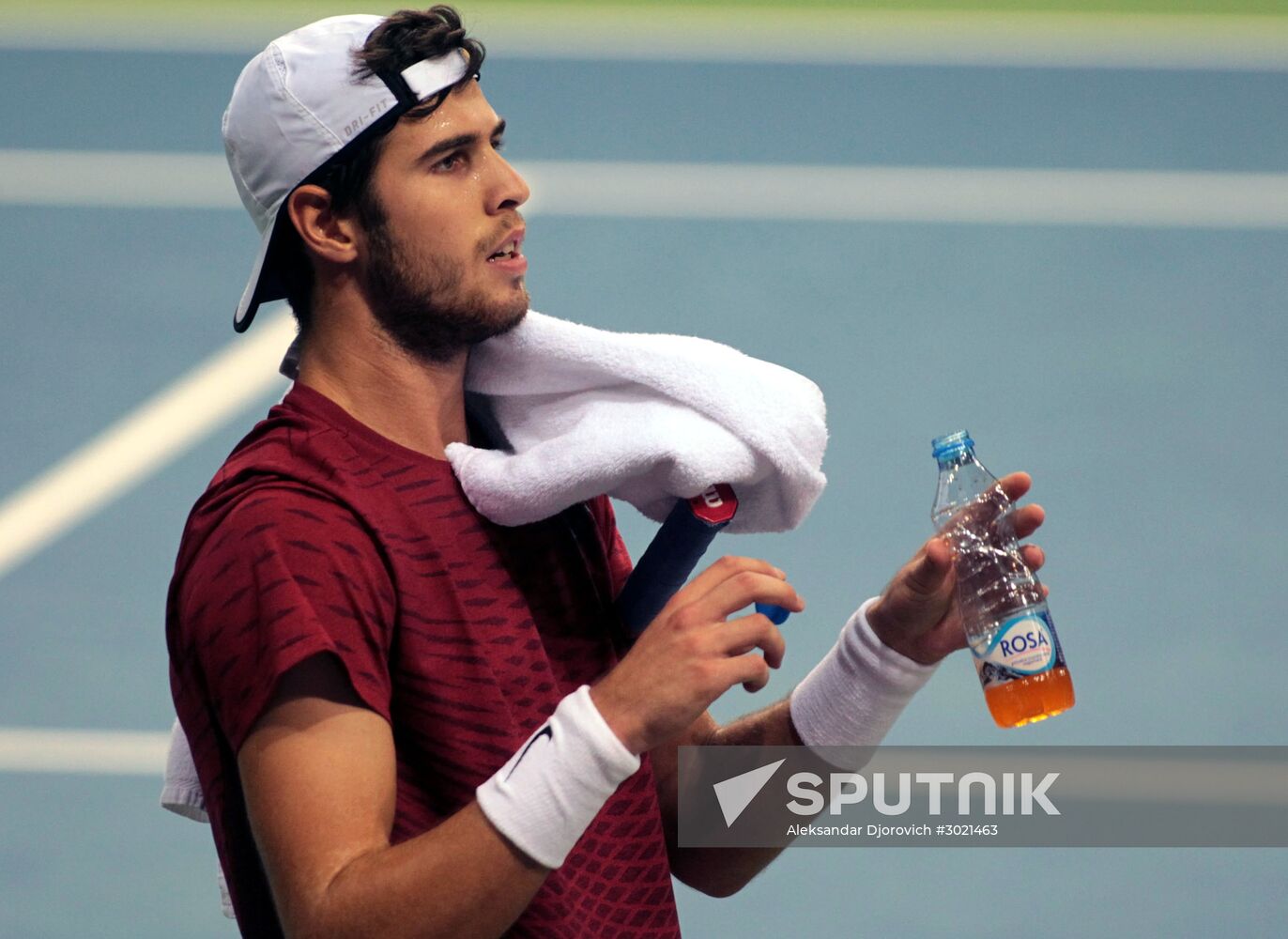 Tennis. Davis Cup. Serbia vs. Russia. Day One
