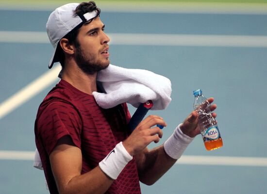 Tennis. Davis Cup. Serbia vs. Russia. Day One