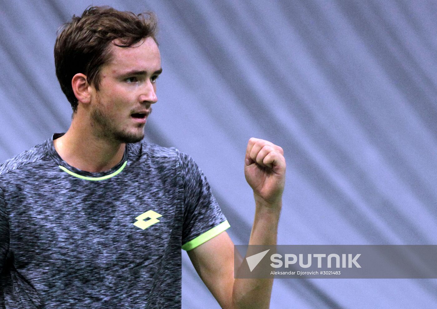 Tennis. Davis Cup. Serbia vs. Russia. Day One