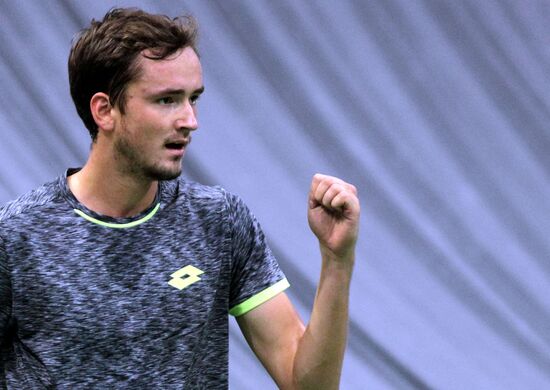 Tennis. Davis Cup. Serbia vs. Russia. Day One