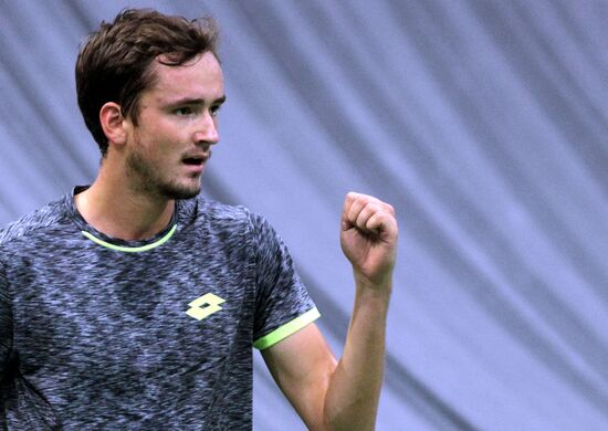 Tennis. Davis Cup. Serbia vs. Russia. Day One