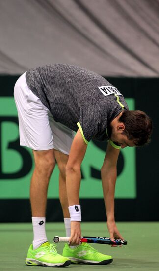 Tennis. Davis Cup. Serbia vs. Russia. Day One