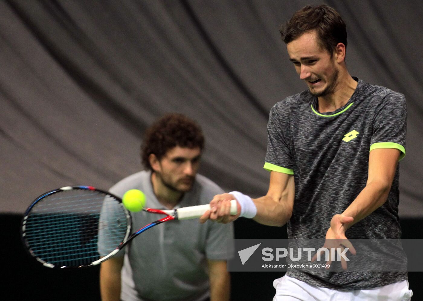 Tennis. Davis Cup. Serbia vs. Russia. Day One
