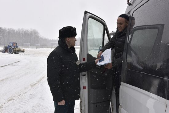 Russia sets up border control zones on the frontier with Belarus