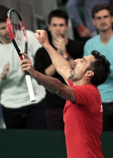 Tennis. Davis Cup. Serbia vs. Russia. Day Two