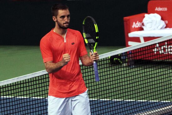 Tennis. Davis Cup. Serbia vs. Russia. Day Two