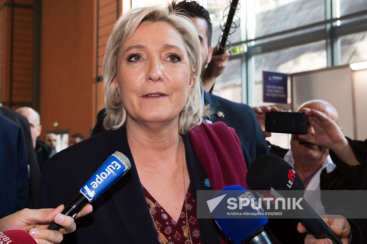 Marine Le Pen’s election campaign for the French presidency