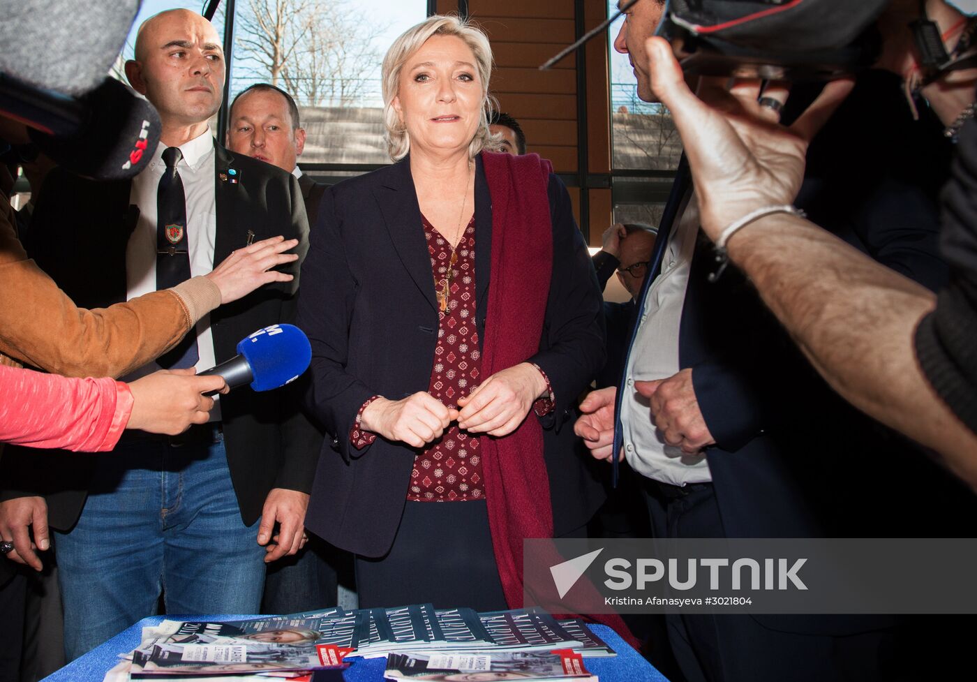 Marine Le Pen’s election campaign for the French presidency